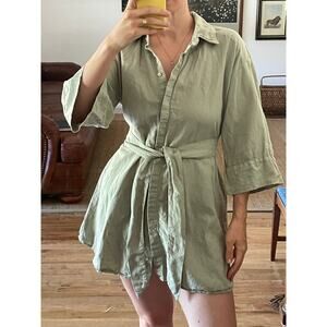 womens green sun dress ZAPAKA Women Summer Dress Army Green Spaghetti Straps Beach Lace Maxi Dress